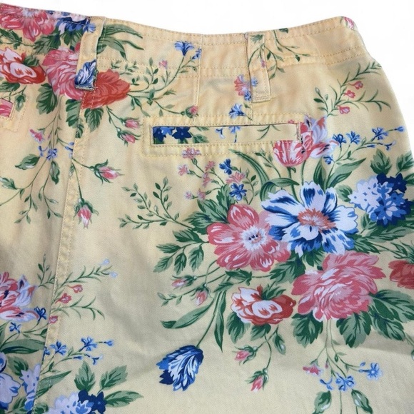 Vintage Floral Shorts Size 14– Cottagecore /Grannycore - Picture 8 of 9